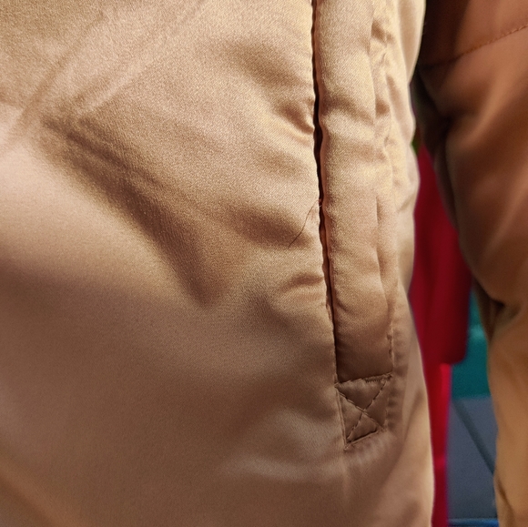 Me George satin metallic gold puffer coat - Picture 15 of 16